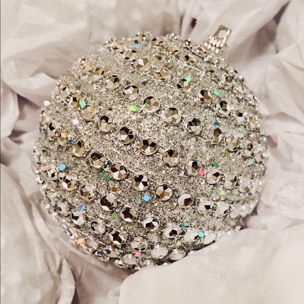 Disco ball Christmas ornaments — set of 24